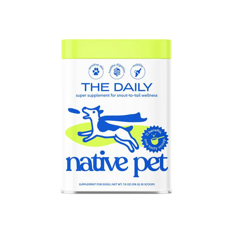 The Daily 11-in-1 Dog Supplement – Immune, Joint, Digestive, Skin & Coat Support – Powder for Puppies & Adult Dogs, All Breeds