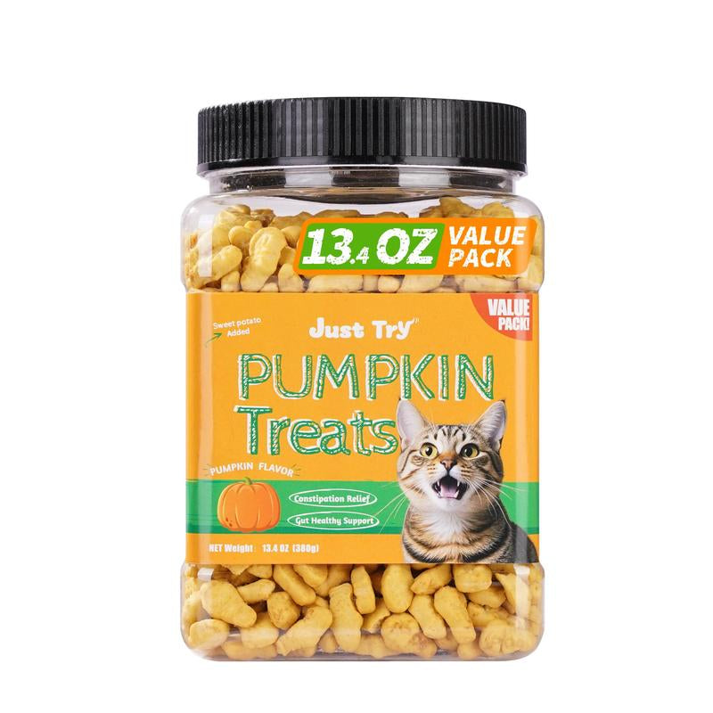 13.4 oz Cat Grass Treats – Natural Salmon Flavors with Catnip, Healthy Dental & Hairball Control Cat Snacks