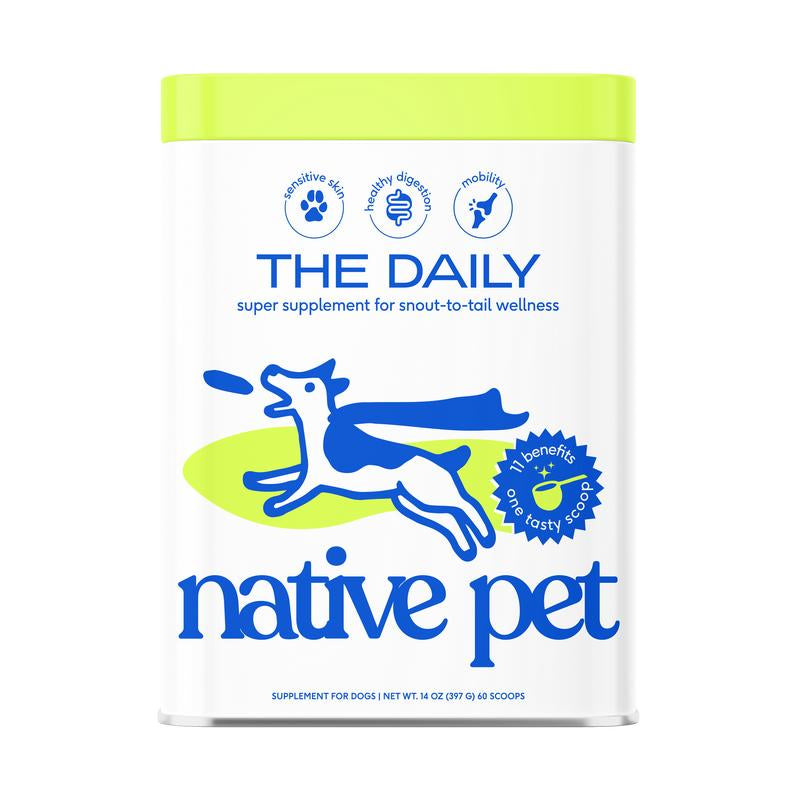 The Daily 11-in-1 Dog Supplement – Immune, Joint, Digestive, Skin & Coat Support – Powder for Puppies & Adult Dogs, All Breeds