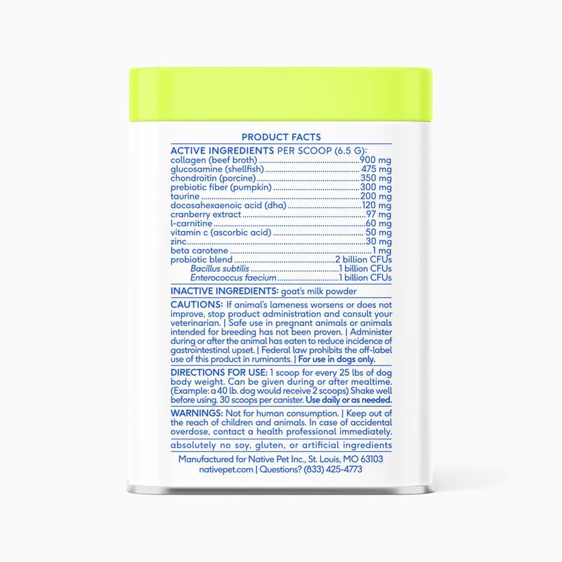 The Daily 11-in-1 Dog Supplement – Immune, Joint, Digestive, Skin & Coat Support – Powder for Puppies & Adult Dogs, All Breeds