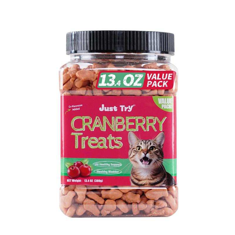 13.4 oz Cat Grass Treats – Natural Salmon Flavors with Catnip, Healthy Dental & Hairball Control Cat Snacks
