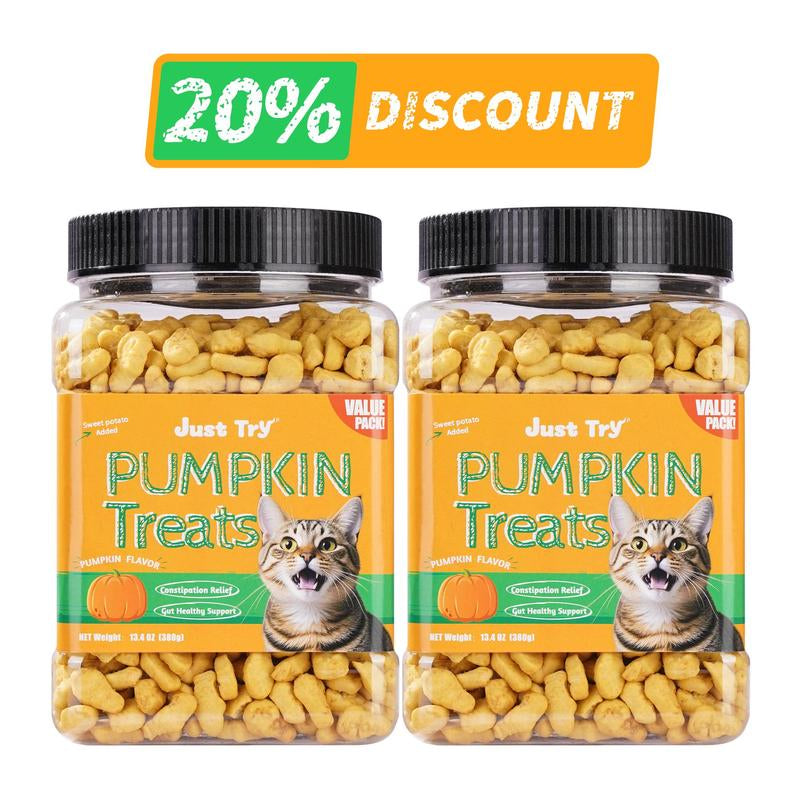 13.4 oz Cat Grass Treats – Natural Salmon Flavors with Catnip, Healthy Dental & Hairball Control Cat Snacks